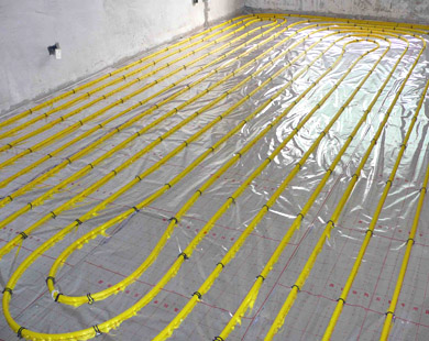 旅顺蓝天下_地热安装项目展示