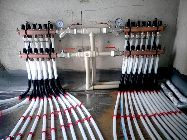 地热的分集水器的安装这里面可大有学问