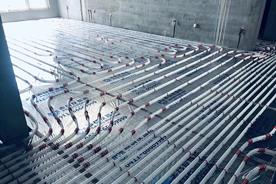 #隐蔽工程# 地热售后服务好，才能站住脚！