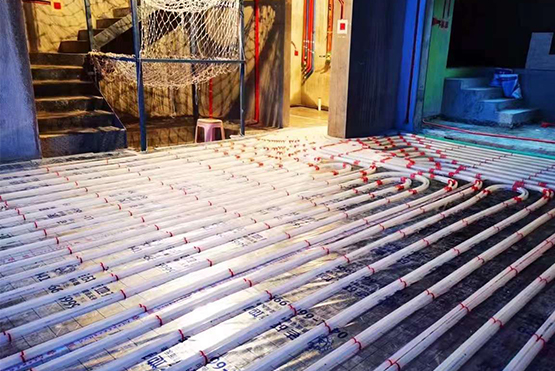 这家地热在小区地热的保有量是最高的！