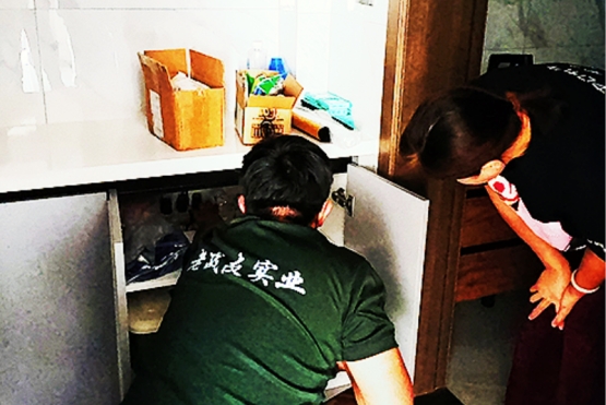 老战友地热公司的精心施工，为我们营造出理想